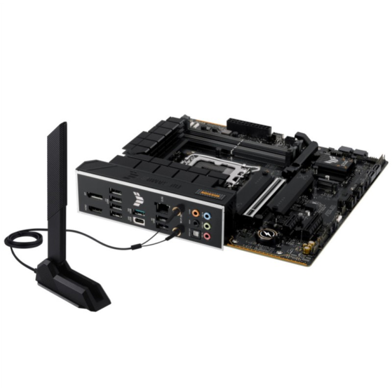 Osnovna plošča 1700 Asus TUF Gaming B760M-Plus WIFI II microATX 1xHDMI 2.1 1xDisplayPort 1.4 ASUS Osnovna plošča 1700 Asus TUF Gaming B760M-Plus WIFI II microATX 1xHDMI 2.1 1xDisplayPort 1.4