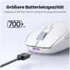 Miš brezžična + Bluetooth USB-C Ugreen UGRTI-15629 5000DPI 700mAh vgrajena baterija 5 gumbov bela (15629) UGREEN Miš brezžična + Bluetooth USB-C Ugreen UGRTI-15629 5000DPI 700mAh vgrajena baterija 5 gumbov bela (15629)