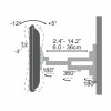 Nosilec stenski SBOX za monitor 13-43 do 20kg (LCD-223)
