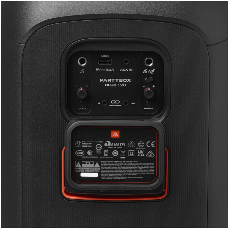 Zvočnik prenosni bluetooth JBL Partybox Club 120 160W - (črna) JBL Zvočnik prenosni bluetooth JBL Partybox Club 120 160W - (črna)