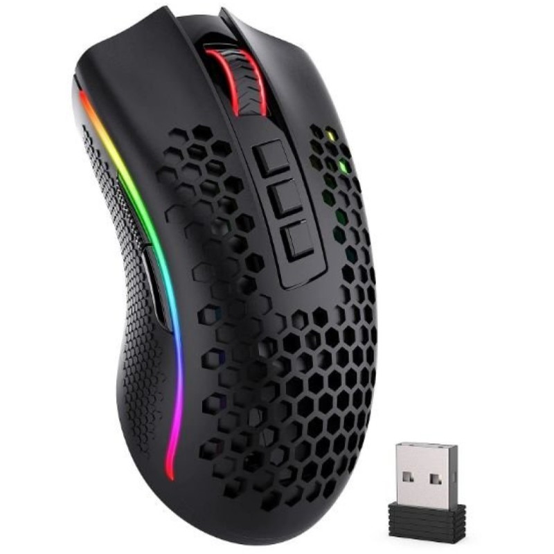 Miš Redragon brezžična, USB Storm M808 Pro optična gaming 16000DPI RGB črna (10102) Redragon Miš Redragon brezžična, USB Storm M808 Pro optična gaming 16000DPI RGB črna (10102)