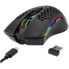 Miš Redragon brezžična, USB Storm M808 Pro optična gaming 16000DPI RGB črna (10102)