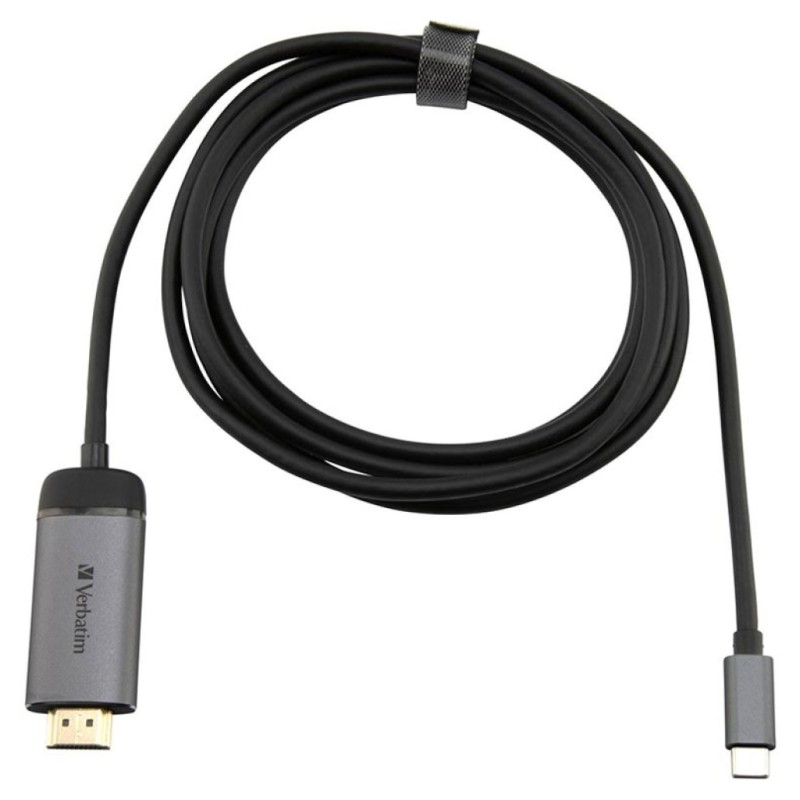 Adapter USB-C => HDMI 4K 1,50m Verbatim (49144) Verbatim Adapter USB-C => HDMI 4K 1,50m Verbatim (49144)