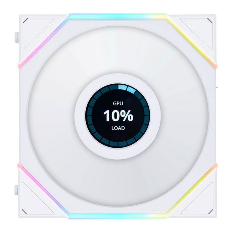 Ventilator Lian-Li UNI FAN TL LCD 120mm, bela ARGB (3 pack + kontroler) Lian-Li Ventilator Lian-Li UNI FAN TL LCD 120mm, bela ARGB (3 pack + kontroler)