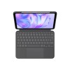 Ovitek s tipkovnico Logitech Combo Touch za iPad Pro 13, M4, grafiten, SLO g.