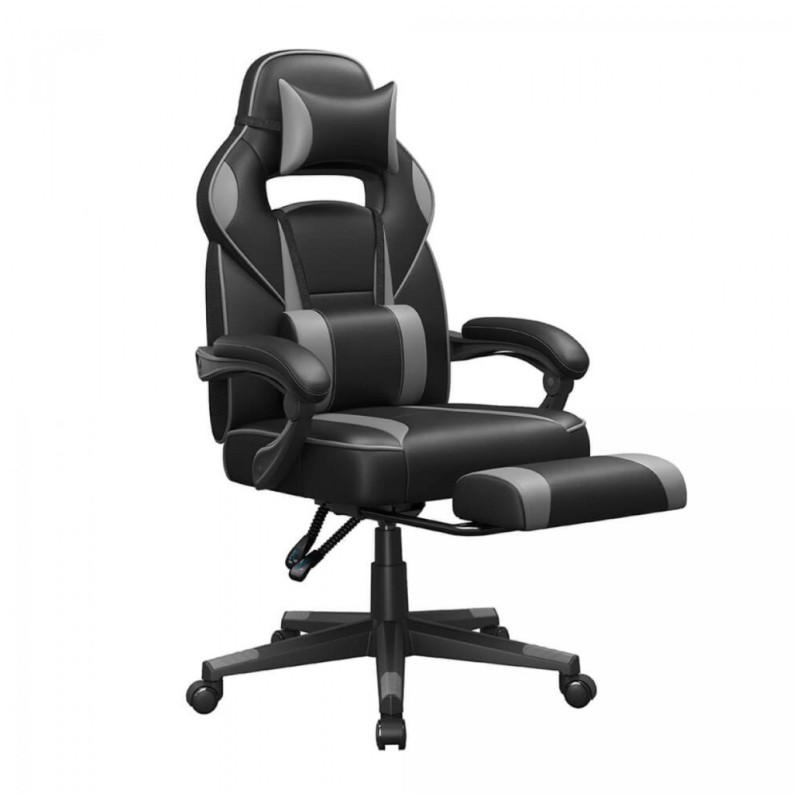 Stol gaming Songmics črno-siv (OBG073B03V1) SONGMICS Stol gaming Songmics črno-siv (OBG073B03V1)