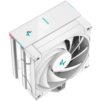 Zračni hladilnik DeepCool AK400 Digital - 28 dB 156mm RGB bela (R-AK400-WHADMN-G) Zračni hladilnik DeepCool AK400 Digital - 28 dB 156mm RGB bela (R-AK400-WHADMN-G)