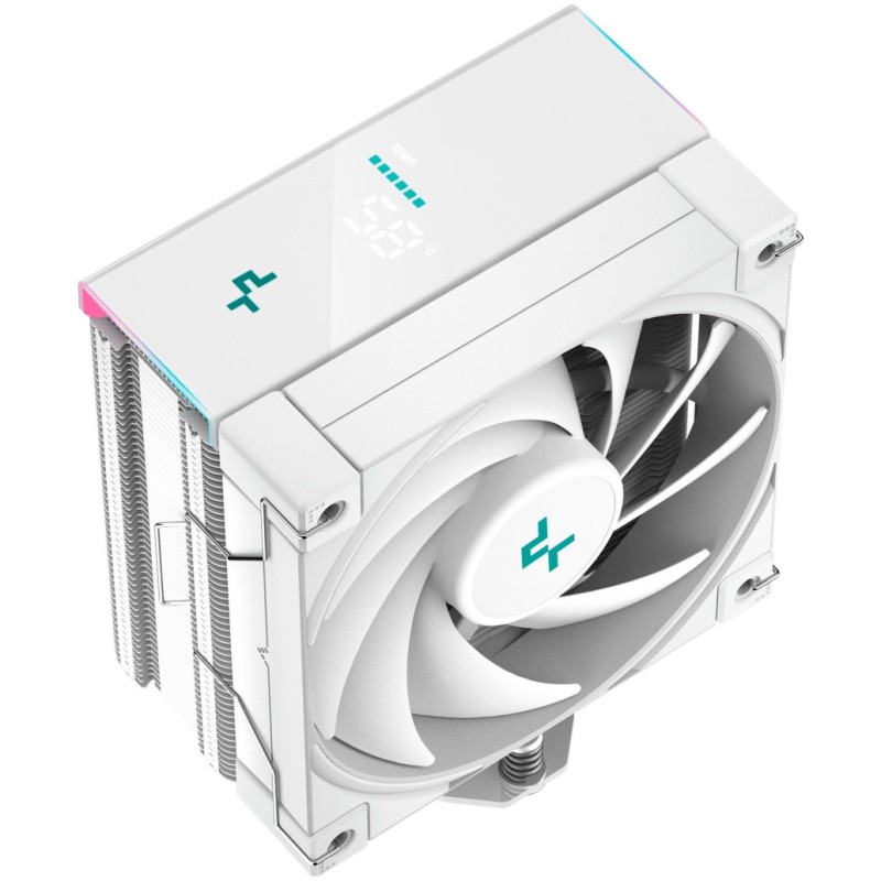 Zračni hladilnik DeepCool AK400 Digital - 28 dB 156mm RGB bela (R-AK400-WHADMN-G) Deepcool Zračni hladilnik DeepCool AK400 Digital - 28 dB 156mm RGB bela (R-AK400-WHADMN-G)