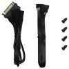 Ventilator Deepcool FC120 120mm, črna RGB (3 pack)