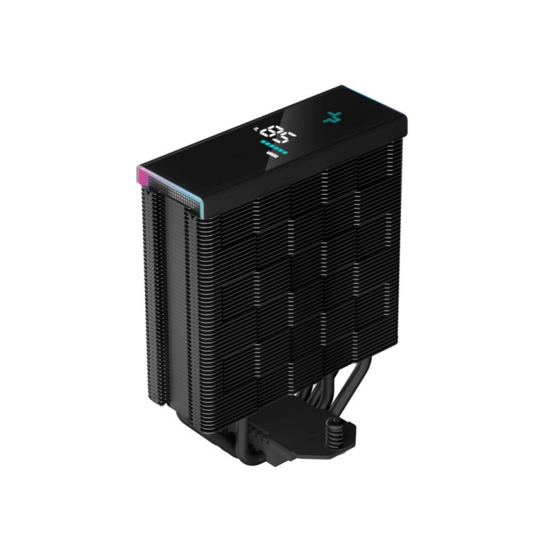 Zračni hladilnik DeepCool AK400 Digital - 120mm 28 dB 156mm ARGB črna (R-AK400-BKADMN-G) Deepcool Zračni hladilnik DeepCool AK400 Digital - 120mm 28 dB 156mm ARGB črna (R-AK400-BKADMN-G)