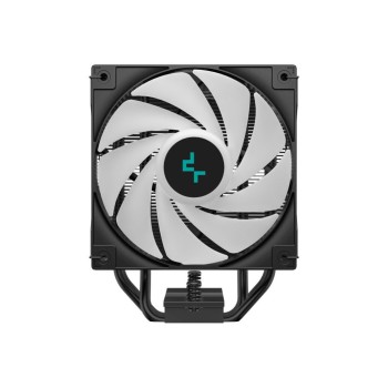 Zračni hladilnik DeepCool AG400 Digital - 120mm 31,6 dB 153mm ARGB črna (R-AG400-BKADMN-G-1)