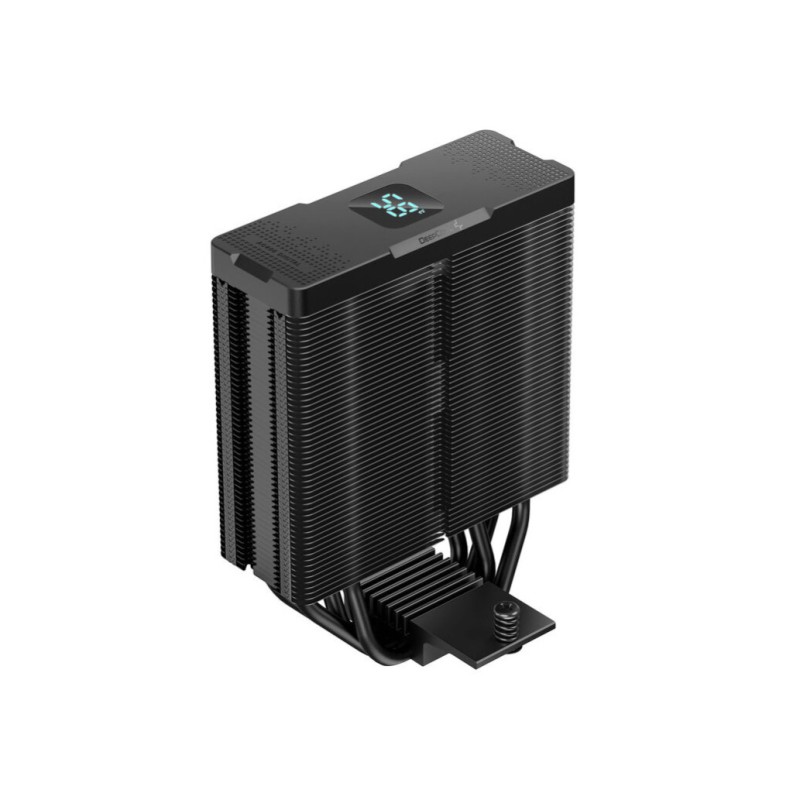 Zračni hladilnik DeepCool AG400 Digital Plus - 120mm 31,6 dB 153mm ARGB črna (R-AG400-BKADMP-G-1) Deepcool Zračni hladilnik DeepCool AG400 Digital Plus - 120mm 31,6 dB 153mm ARGB črna (R-AG400-BKADMP-G-1)