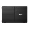 Gaming AOC 39,6 cm (15,6) 16G3 1920x1080 144Hz IPS 4ms HDMI Micro-HDMI USB-C Zvočniki 3H sRGB100% FreeSync AOC Gaming AOC 39,6 cm (15,6) 16G3 1920x1080 144Hz IPS 4ms HDMI Micro-HDMI USB-C Zvočniki 3H sRGB100% FreeSync
