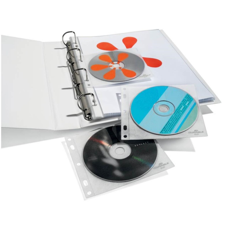 Durable Etui za CD/DVD, 10 kos (5239) Durable Durable Etui za CD/DVD, 10 kos (5239)