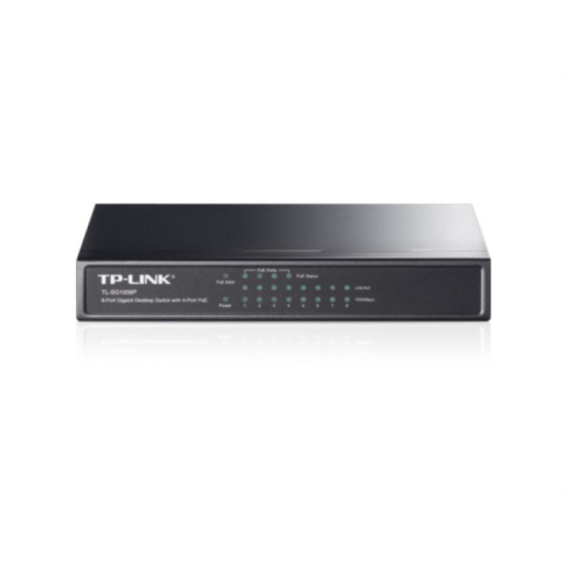 STIKALO 8-PORT TP-Link TL-SG1008P 10/100/1000 PoE+ () TP-LINK STIKALO 8-PORT TP-Link TL-SG1008P 10/100/1000 PoE+ ()
