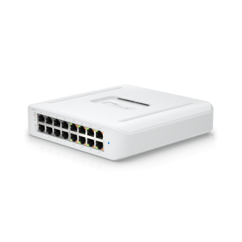 STIKALO 16-PORT Ubiquiti Lite 16 10/100/1000 PoE (USW-LITE-16-POE) UBIQUITI STIKALO 16-PORT Ubiquiti Lite 16 10/100/1000 PoE (USW-LITE-16-POE)