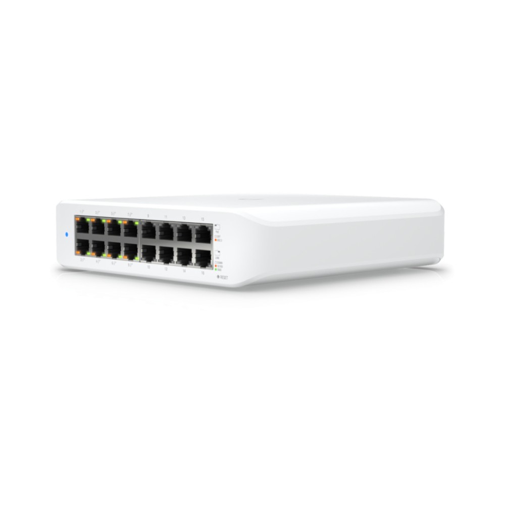 STIKALO 16-PORT Ubiquiti Lite 16 10/100/1000 PoE (USW-LITE-16-POE) UBIQUITI STIKALO 16-PORT Ubiquiti Lite 16 10/100/1000 PoE (USW-LITE-16-POE)
