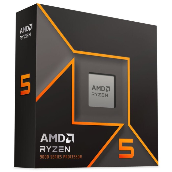 Procesor AMD AM5 Ryzen 5 9600X 6C/12T 3,9/5,4GHz BOX 65W/88W grafika Radeon brez hladilnika Procesor AMD AM5 Ryzen 5 9600X 6C/12T 3,9/5,4GHz BOX 65W/88W grafika Radeon brez hladilnika