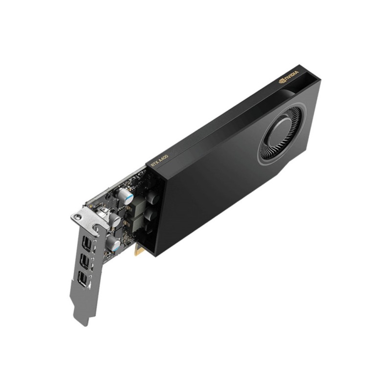 Grafična kartica Nvidia PNY A400 - 4GB GDDR6 | 4xmDisplayport 1.4a (low profile) (VCNRTXA400-SB) PNY Grafična kartica Nvidia PNY A400 - 4GB GDDR6 | 4xmDisplayport 1.4a (low profile) (VCNRTXA400-SB)