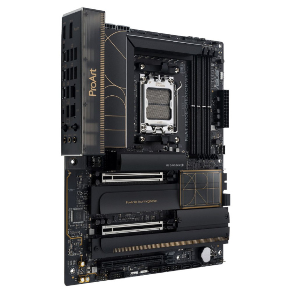 Osnovna plošča AM5 Asus ProArt X870E-CREATOR WIFI ATX 1xHDMI 2.1 1xDisplayPort 1.4a ASUS Osnovna plošča AM5 Asus ProArt X870E-CREATOR WIFI ATX 1xHDMI 2.1 1xDisplayPort 1.4a