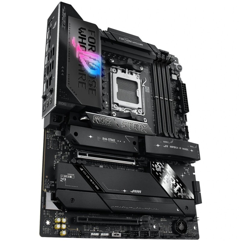 Osnovna plošča AM5 Asus ROG STRIX X870E-E GAMING WIFI ATX 1xHDMI 2.1 ASUS Osnovna plošča AM5 Asus ROG STRIX X870E-E GAMING WIFI ATX 1xHDMI 2.1