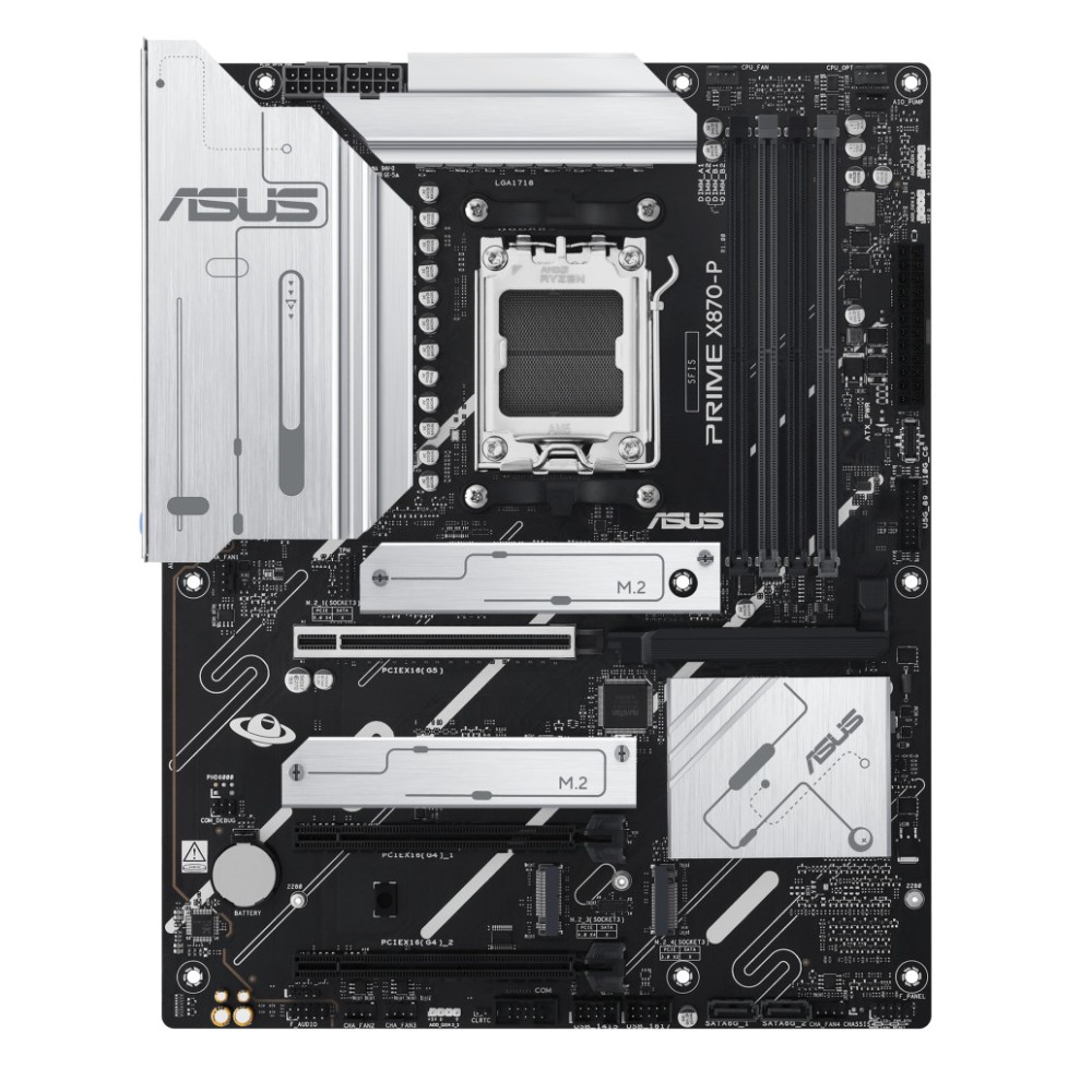 Osnovna plošča AM5 Asus Prime X870-P ATX 1xHDMI 2.0 ASUS Osnovna plošča AM5 Asus Prime X870-P ATX 1xHDMI 2.0