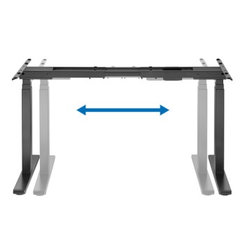 Dvižno podnožje za mizo Logilink električno 620-1280mm črna (EO0051) Dvižno podnožje za mizo Logilink električno 620-1280mm črna (EO0051)