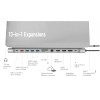 Priklopna postaja USB-C => Logilink 1xDisplayPort 2xHDMI 3xUSB3.0 1xUSB-C 1xUSB-C PD 100W 1xRJ45 čitalec kartic SD/microSD (UA0411) LOGILINK Priklopna postaja USB-C => Logilink 1xDisplayPort 2xHDMI 3xUSB3.0 1xUSB-C 1xUSB-C PD 100W 1xRJ45 čitalec kartic SD/microSD (UA0411)