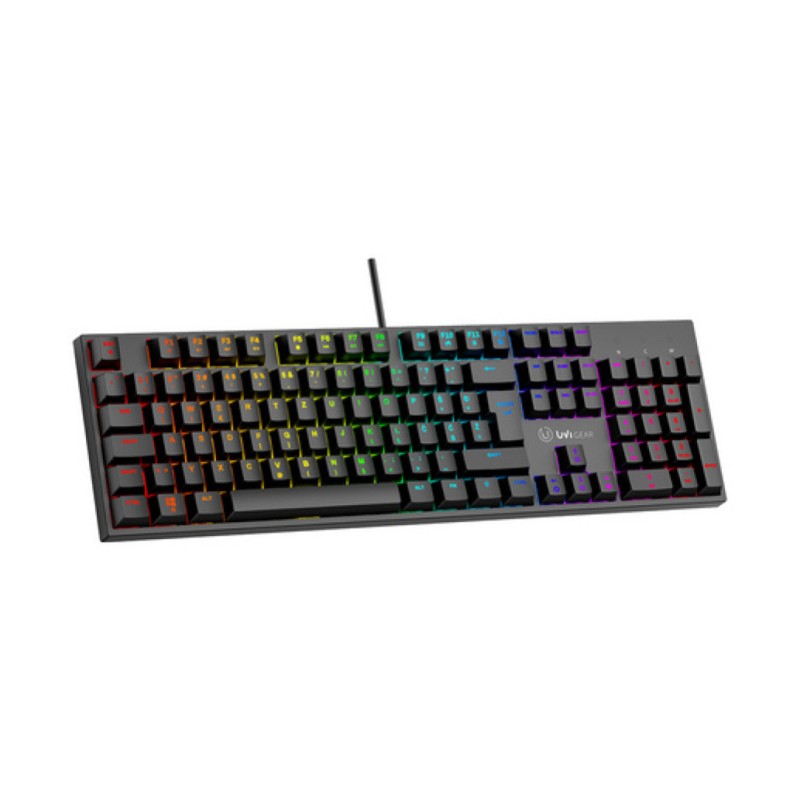 Gaming Tipkovnica Žična UVI GREED V2 SLO | SLO gravura črna RGB (UVIGREEDV2) UVI Gaming Tipkovnica Žična UVI GREED V2 SLO | SLO gravura črna RGB (UVIGREEDV2)