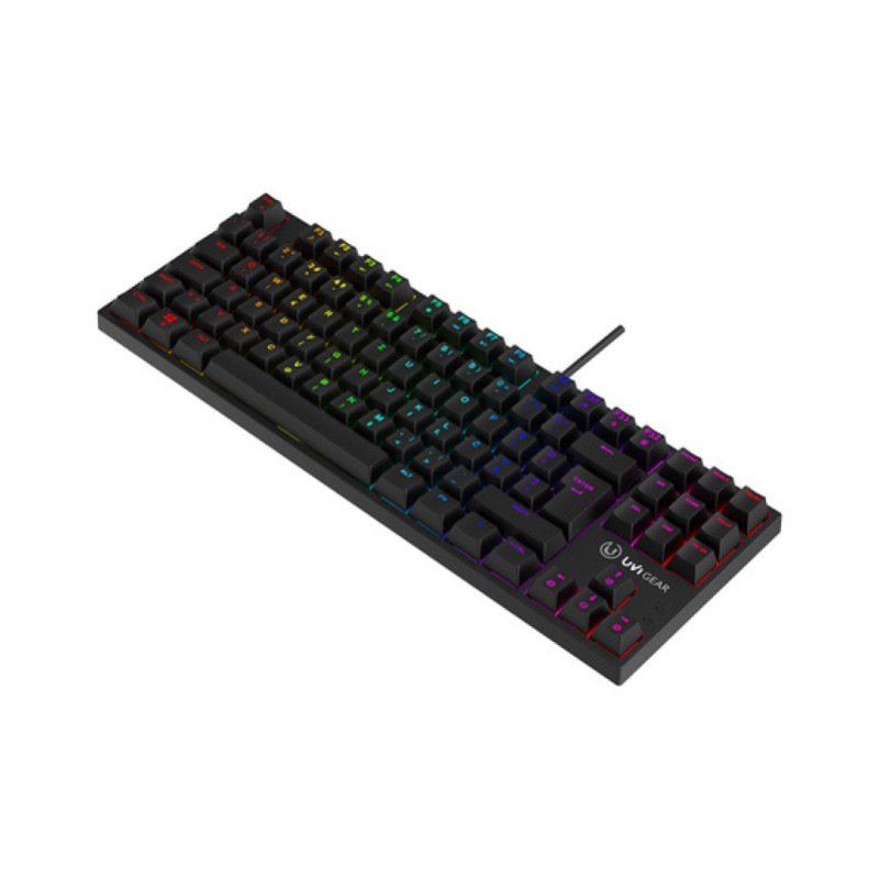 Gaming Tipkovnica Žična UVI GREED MINI V2 SLO | SLO gravura črna RGB (UVIGREEDV2MINI) UVI Gaming Tipkovnica Žična UVI GREED MINI V2 SLO | SLO gravura črna RGB (UVIGREEDV2MINI)