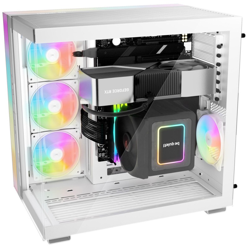 Ohišje Bequiet Light Base 600 LX MidiATX - bela RGB be quiet! Ohišje Bequiet Light Base 600 LX MidiATX - bela RGB