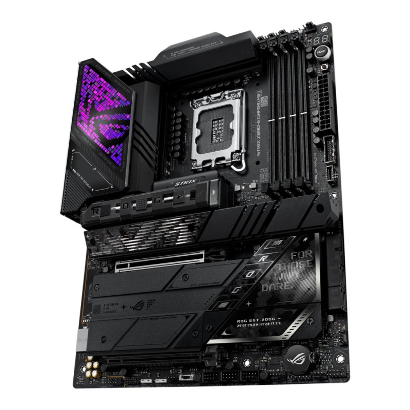 Osnovna plošča LGA1851 Asus ROG Strix Z890-E Gaming WiFi ATX 1xHDMI 2.1 1xDisplayPort 1.4a ASUS Osnovna plošča LGA1851 Asus ROG Strix Z890-E Gaming WiFi ATX 1xHDMI 2.1 1xDisplayPort 1.4a