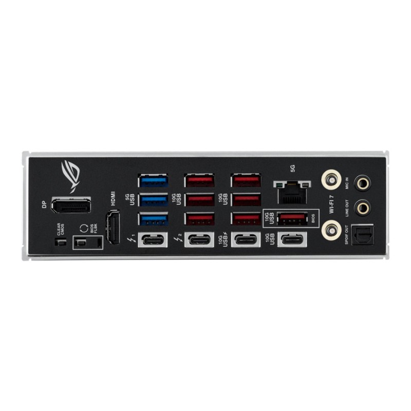 Osnovna plošča LGA1851 Asus ROG Strix Z890-E Gaming WiFi ATX 1xHDMI 2.1 1xDisplayPort 1.4a ASUS Osnovna plošča LGA1851 Asus ROG Strix Z890-E Gaming WiFi ATX 1xHDMI 2.1 1xDisplayPort 1.4a