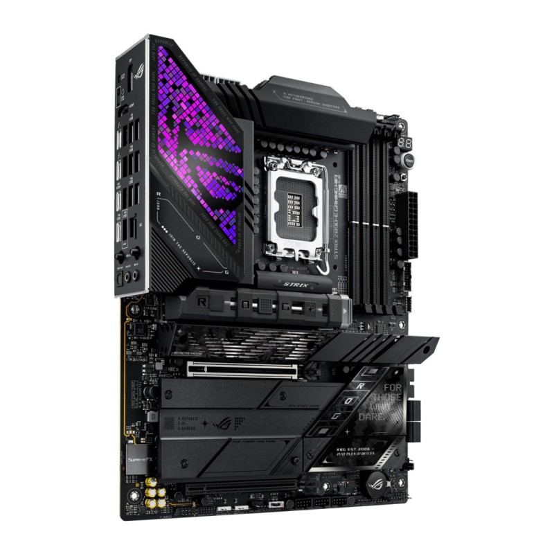 Osnovna plošča LGA1851 Asus ROG Strix Z890-E Gaming WiFi ATX 1xHDMI 2.1 1xDisplayPort 1.4a ASUS Osnovna plošča LGA1851 Asus ROG Strix Z890-E Gaming WiFi ATX 1xHDMI 2.1 1xDisplayPort 1.4a