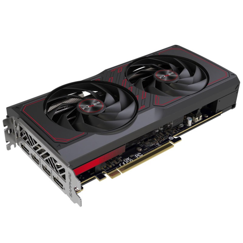 Grafična kartica AMD RX 7600XT Sapphire Pulse - 16GB GDDR6 | 2xDisplayport 2.1 2xHDMI 2.1 (11339-04-20G) Sapphire Grafična kartica AMD RX 7600XT Sapphire Pulse - 16GB GDDR6 | 2xDisplayport 2.1 2xHDMI 2.1 (11339-04-20G)