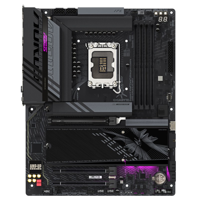 Osnovna plošča LGA1851 GigaByte Z890 Aorus Elite WIFI7 ATX 1xDisplayPort GIGABYTE Osnovna plošča LGA1851 GigaByte Z890 Aorus Elite WIFI7 ATX 1xDisplayPort