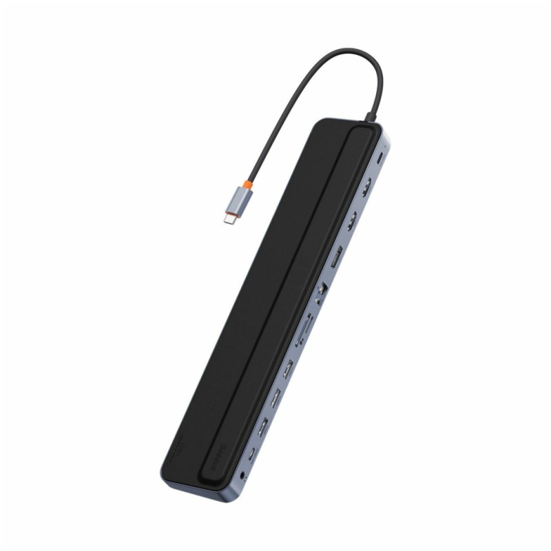 Priklopna postaja USB-C => BASEUS EliteJoy Gen2 2xHDMI 1xDisplayPort 3xUSB USB-C 100W RJ45 Čitalec kartic (WKSX030213) Baseus Priklopna postaja USB-C => BASEUS EliteJoy Gen2 2xHDMI 1xDisplayPort 3xUSB USB-C 100W RJ45 Čitalec kartic (WKSX030213)
