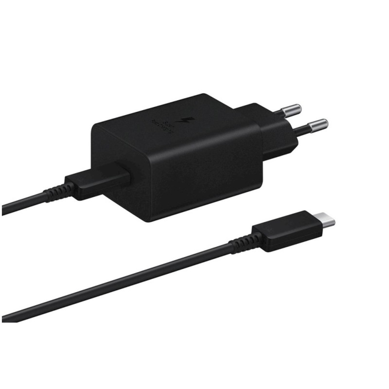 Hišni polnilec 100-240V => 1x USB-C Samsung 45W EP-T4511 za mobilni telefon ali tablični računalnik + kabel (EP-T4511XBEGEU) SAMSUNG Hišni polnilec 100-240V => 1x USB-C Samsung 45W EP-T4511 za mobilni telefon ali tablični računalnik + kabel (EP-T4511XBEGEU)