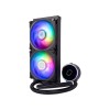 Vodno hlajenje Cooler Master MasterLiquid PL240 Flux - 240mm ARGB črna (MLY-D24M-A23PZ-R1)