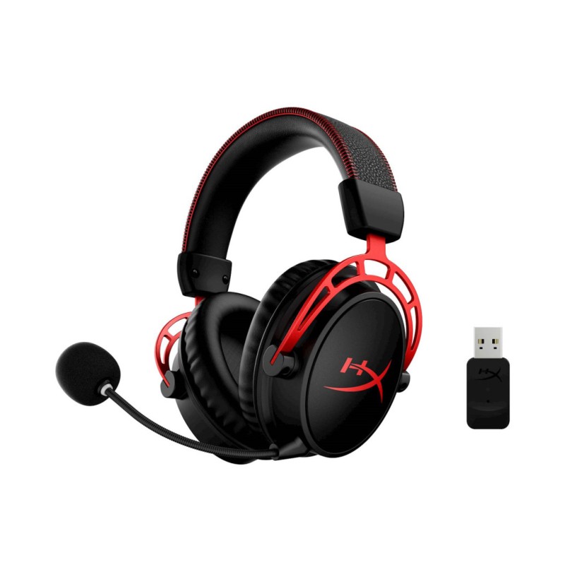 Slušalke brezžične HP naglavne z mikrofonom USB sprejemnik HyperX Cloud Alpha Wireless črna-rdeča (4P5D4AA) HP Slušalke brezžične HP naglavne z mikrofonom USB sprejemnik HyperX Cloud Alpha Wireless črna-rdeča (4P5D4AA)