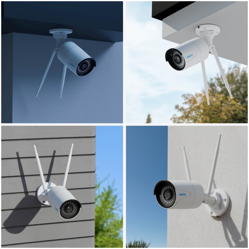 Zunanja nadzorna kamera Reolink 5 MP WiFi napajalnik horizontalno 80°/vertikalno 42° montažna nočni pogled (W320 White) Reolink Zunanja nadzorna kamera Reolink 5 MP WiFi napajalnik horizontalno 80°/vertikalno 42° montažna nočni pogled (W320 White)
