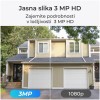 Zunanja nadzorna kamera Reolink 3 MP WiFi baterija/solarno napajanje 100° montažna nočni pogled (Argus Series B320) Reolink Zunanja nadzorna kamera Reolink 3 MP WiFi baterija/solarno napajanje 100° montažna nočni pogled (Argus Series B320)