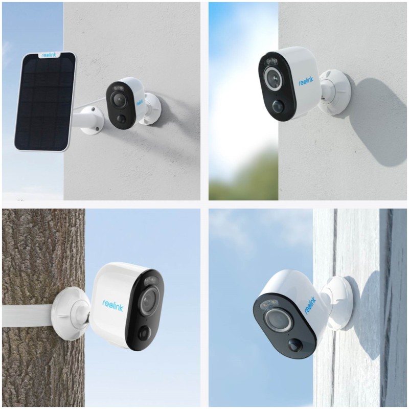 Zunanja nadzorna kamera Reolink 2880x1620 WiFi horizontalno 100° barvni nočni pogled (Argus Series B330 Wh) Reolink Zunanja nadzorna kamera Reolink 2880x1620 WiFi horizontalno 100° barvni nočni pogled (Argus Series B330 Wh)