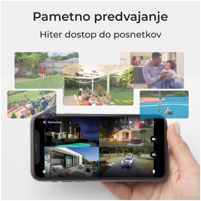 Zunanja nadzorna kamera Reolink 2880x1620 LTE/Nano Sim baterija/solarno napajanje horizontalno 95°/vertikalno 57° mikrofon in zvočnik (Go series G430) Reolink Zunanja nadzorna kamera Reolink 2880x1620 LTE/Nano Sim baterija/solarno napajanje horizontalno 95°/vertikalno 57° mikrofon in zvočnik (Go series G430)