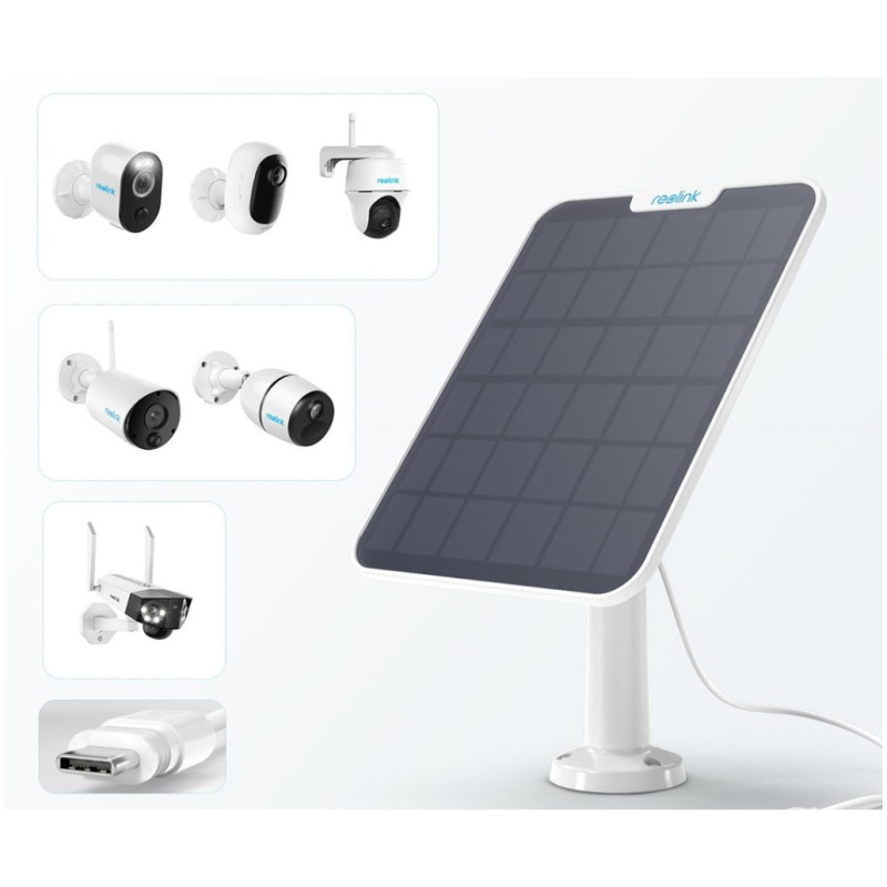 Reolink solarni panel 2 bel 6W Reolink Reolink solarni panel 2 bel 6W