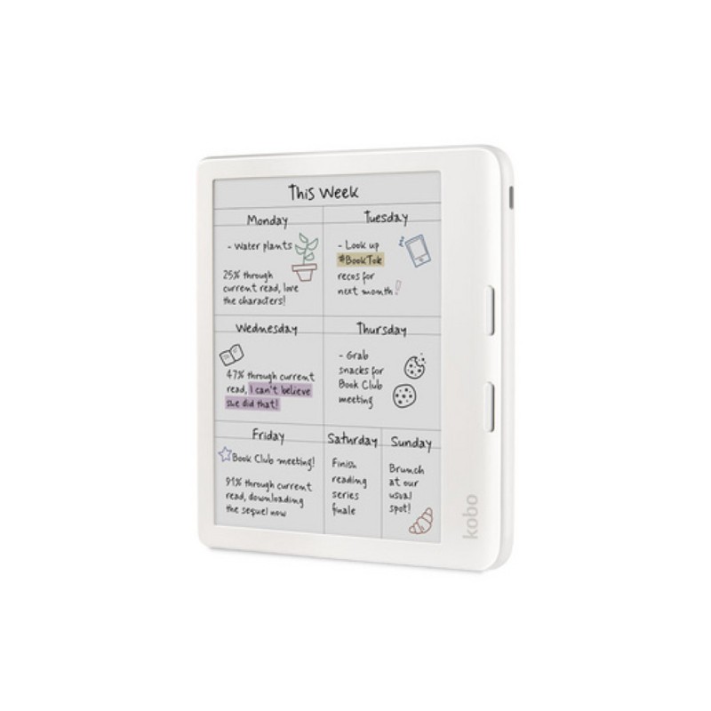 E-bralnik 10,3 Kobo Libra Colour 32GB (N428-KU-WH-K-CK) Kobo E-bralnik 10,3 Kobo Libra Colour 32GB (N428-KU-WH-K-CK)