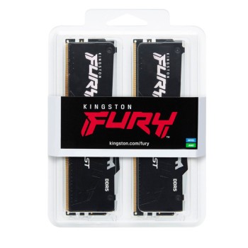 DDR5 64GB 6000MHz CL38 KIT (2x32GB) Kingston RGB Fury Beast 1,35V črna (KF560C36BBEAK2-64)