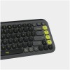 Tipkovnica brezžična + Bluetooth Logitech Pop Icon Keys US international | SLO gravura grafitna (920-013071) LOGITECH Tipkovnica brezžična + Bluetooth Logitech Pop Icon Keys US international | SLO gravura grafitna (920-013071)
