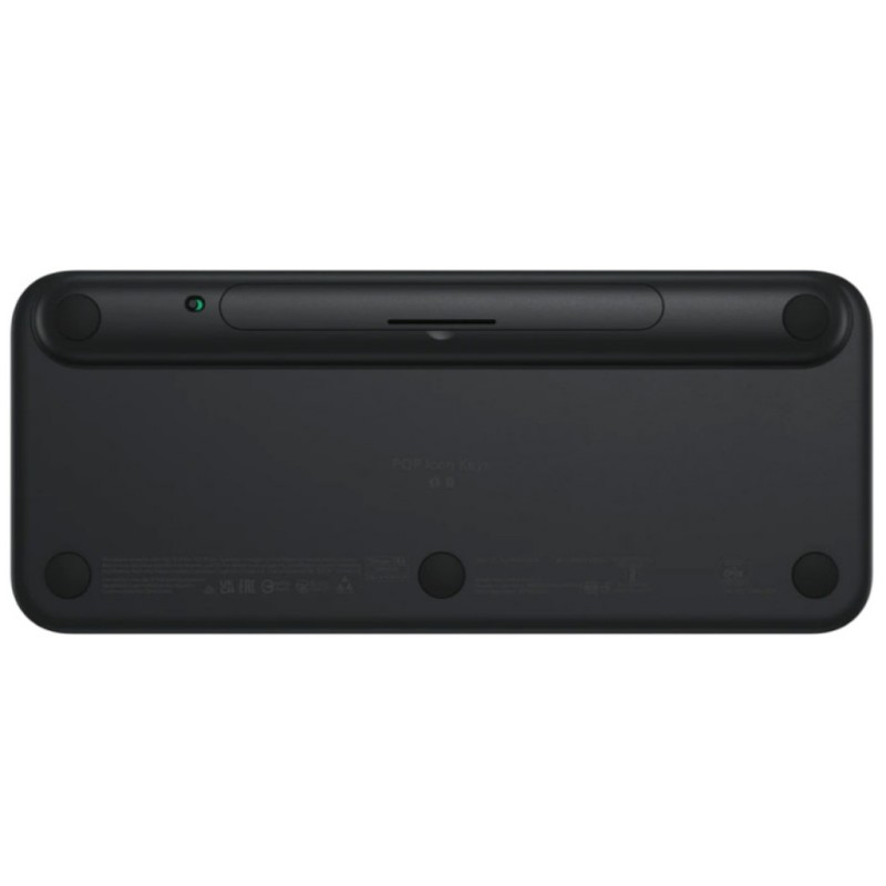 Tipkovnica brezžična + Bluetooth Logitech Pop Icon Keys US international | SLO gravura grafitna (920-013071) LOGITECH Tipkovnica brezžična + Bluetooth Logitech Pop Icon Keys US international | SLO gravura grafitna (920-013071)
