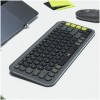 Tipkovnica brezžična + Bluetooth Logitech Pop Icon Keys US international | SLO gravura grafitna (920-013071) LOGITECH Tipkovnica brezžična + Bluetooth Logitech Pop Icon Keys US international | SLO gravura grafitna (920-013071)